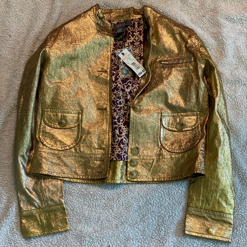 George Gold jacket brand new